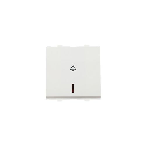 Anchor Penta Modular 10A Bell Push Switch with Neon 2M White