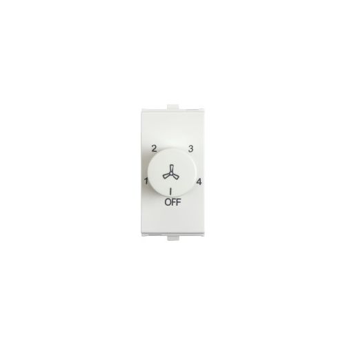 Anchor Penta Modular 1M 100W Tiny Fan Regulator White