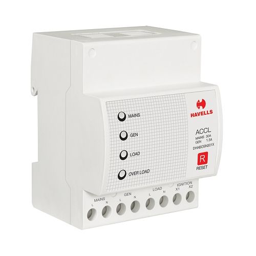 Havells SPN ACCL without Gen Start/Stop  1.5A to 20A - Mains 30A (DHABOSN301X) - SPN 1.5