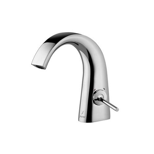 Jaquar Arc Joystick Basin Mixer Without Popup Waste With 450Mm Long Braided Hoses