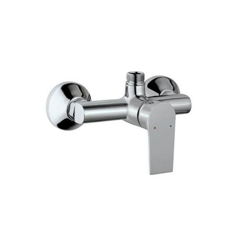 Jaquar Aria Single Lever Exposed Shower Mixer With Provision For Connection To Exposed Shower Pipe With Connecting Legs & Wall Flanges