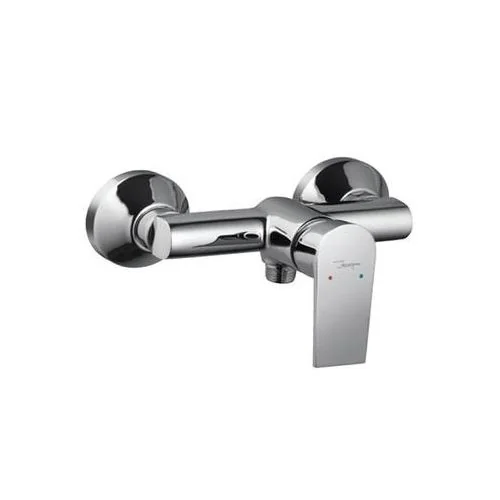 Jaquar Aria Single Lever Exposed Shower Mixer For Connection To Hand Shower With Connecting Legs & Wall Flanges