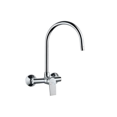 Jaquar Aria Single Lever Sink Mixer With Swinging Spout On Upper Side (Wall Mounted Model) With Connecting Legs & Wall Flanges