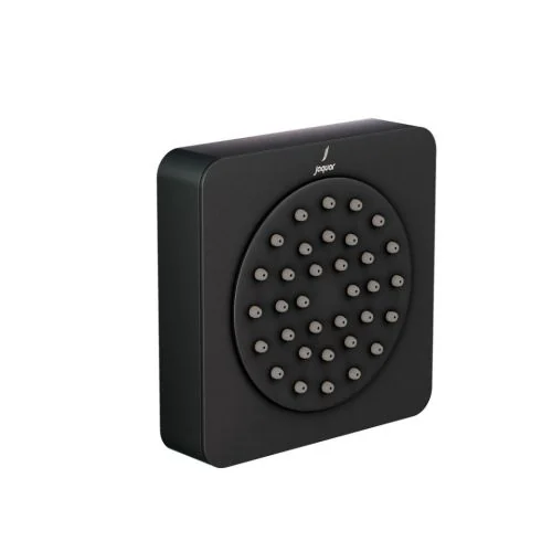 Jaquar Body Shower 100 x 100 mm Square Black Matt BSH-BLM-1751