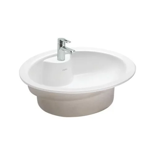 Cera Cliff Counter Wash Basin Snow-White