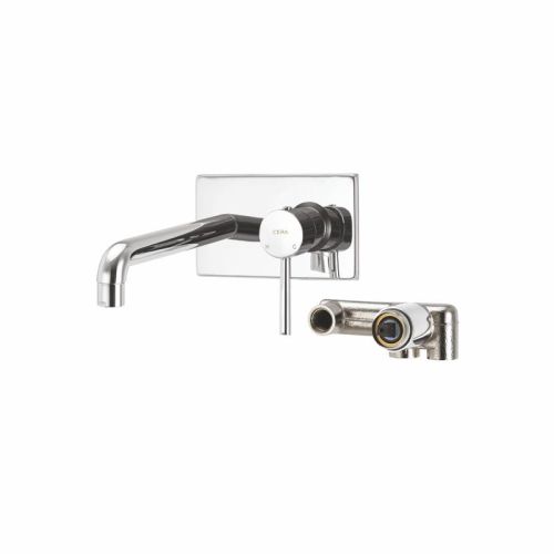 Cera Fountain Wall Mounted Single Lever Basin Mixer F2013473/F4065101