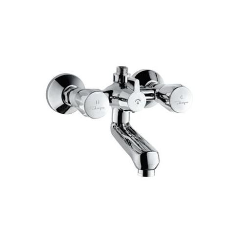 Jaquar Continental Wall Mixer With Connector For Hand Shower Arrangement With Connecting Legs, Wall Flanges & Wall Bracket For Hand Shower