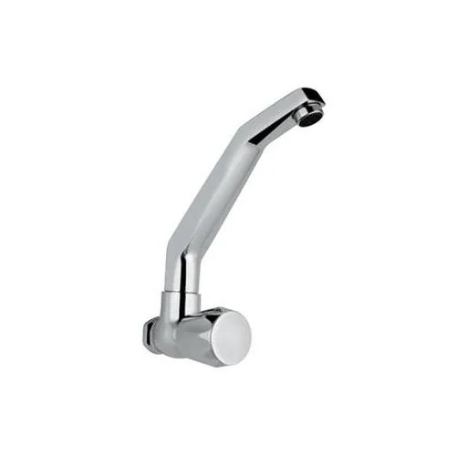 Jaquar Continental Sink Cock With Raised J Shaped Swinging Spout (Wall Mounted Model)