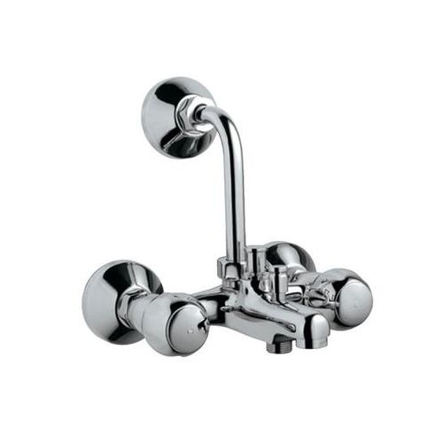 Jaquar Clarion Wall Mixer 3-In-1 System With Provision For Both Hand Shower & Overhead Shower Complete With 115Mm Long Bend Pipe On Upper Side, Connecting Legs & Flanges (Without Hand & Overhead Shower)