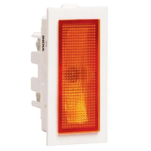 Crabtree Athena 6 A Indicator Lamp Chalk White