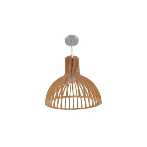 Jaquar 1 LT Bamboo wood with Natural Wooden Finishing Pendant (DPN-NAW-SLPEW00735E27)