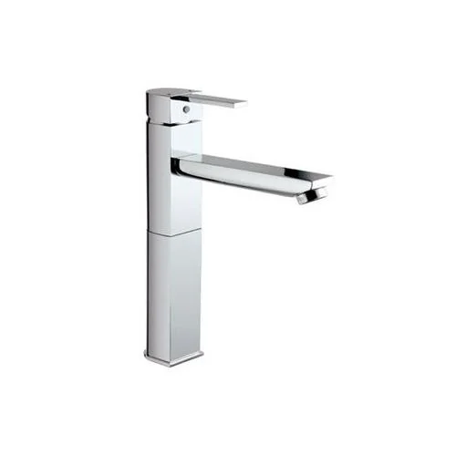 Jaquar Darc Single Lever Tall Boy With 140Mm Extension Body Fixed Spout Without Popup Waste System With 600Mm Long Braided Hoses