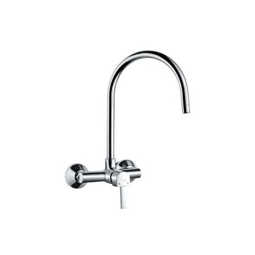 Jaquar Darc Single Lever Sink Mixer With Swinging Spout On Upper Side (Wall Mounted Model) With Connecting Legs & Wall Flanges