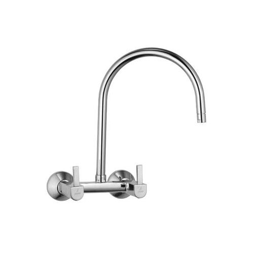 Jaquar Darc Sink Mixer With Regular Swinging Spout (Wall Mounted Model) With Connecting Legs & Wall Flanges