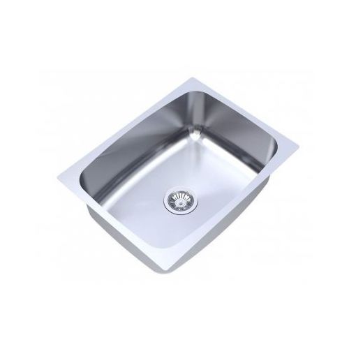 Carysil Elegance Single Bowl SS-304 Kitchen Sink 16"x16"x7" - Matt Finish