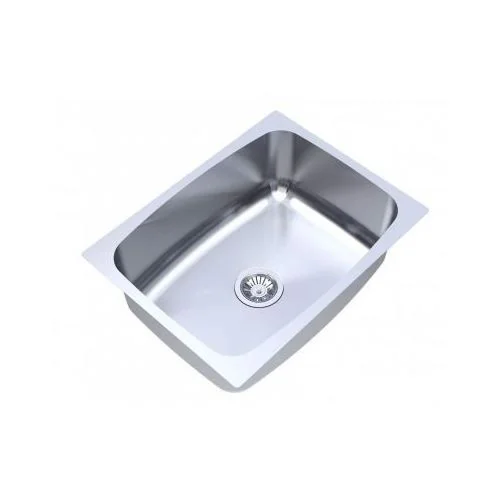 Carysil Elegance Single Bowl SS-304 Kitchen Sink 16"x16"x7" - Matt Finish