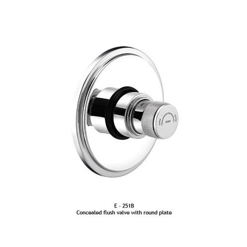 ESS ESS Concealed Flush Valve With Round Plate
