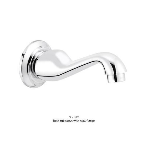 ESS ESS Victorian Bath Tub Spout With Wall Flange