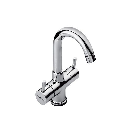 Hindware Flora Centre Hole Basin Mixer W/O Popup Waste System 