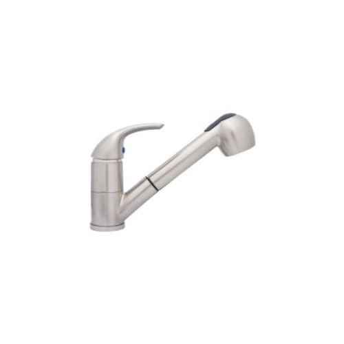 Futura Deck Mounted Pull Out Kitchen Faucet 04A