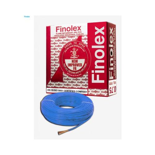 Finolex Electrical Cable 4 sqmm Blue 90 mtrs