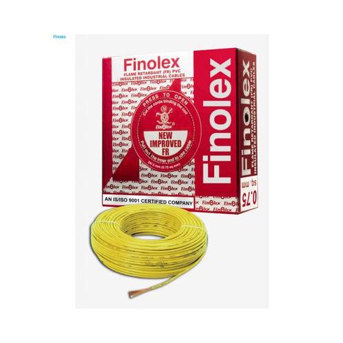 Finolex Electrical Cable 1.5 sqmm Yellow 180 mtrs