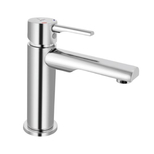 Jaquar Florentine Prime Single Lever Basin Mixer without Popup Waste System with 450mm Long Braided Hoses Chrome