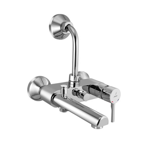 Jaquar Florentine Prime Single Lever Wall Mixer 3-in-1 System with Provision for both Hand Shower and Overhead Shower Chrome