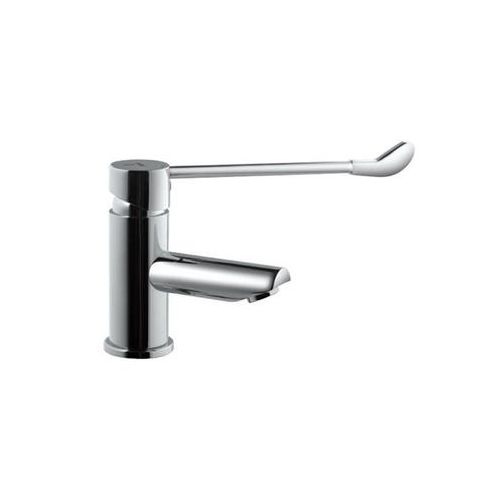 Jaquar Medi Series Florentine Single Lever Surgical Purpose Elbow Action Basin Mixer With Extended Operating Lever Without Popup Waste System With 450Mm Long Braided Hoses