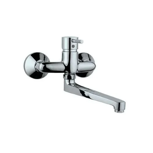 Jaquar Florentine Single Lever Sink Mixer Swinging Spout (Wall Mounted Model) With Connecting Legs & Wall Flanges