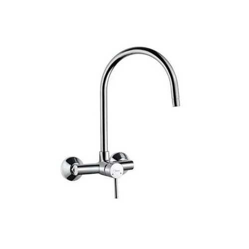 Jaquar Florentine Single Lever Sink Mixer With Swinging Spout On Upper Side (Wall Mounted Model) With Connecting Legs & Wall Flanges