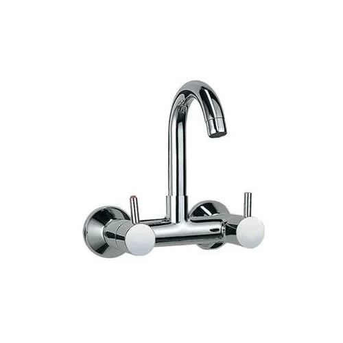 Jaquar Florentine Sink Mixer With Regular Swinging Spout (Wall Mounted Model) With Connecting Legs & Wall Flanges