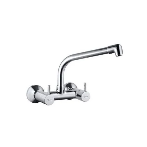 Jaquar Florentine Sink Mixer With Extended Swinging Spout (Wall Mounted Model) With Connecting Legs & Wall Flanges