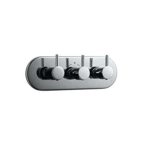 Jaquar Florentine Concealed 4-Way Divertor Set With Hot & Cold Concealed Stop Cock With Built-In Non-Return Valves (Composite One Piece Body)