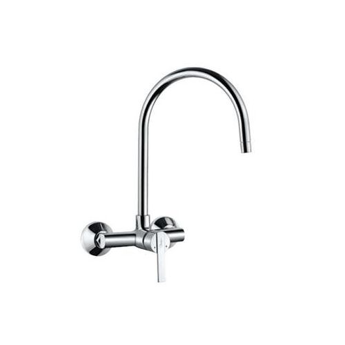 Jaquar Fonte Single Lever Sink Mixer With Swinging Spout On Upper Side (Wall Mounted Model) With Connecting Legs & Wall Flanges