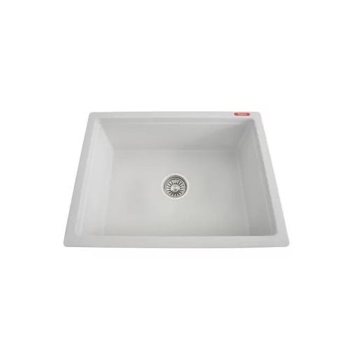 Futura Natural Quartz Single Bowl Kitchen Sink 31 x 20"