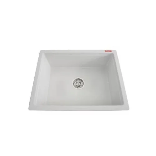 Futura Natural Quartz Single Bowl Kitchen Sink 31 x 20"