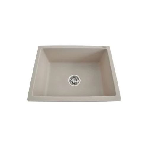 Futura Natural Quartz Single Bowl Kitchen Sink 22 x 20"