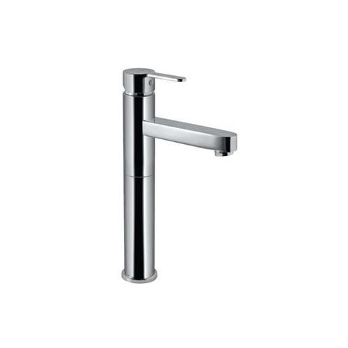 Jaquar Fusion Single Lever Tall Boy With 150Mm Extension Body Fixed Spout Without Popup Waste System With 600Mm Long Braided Hoses