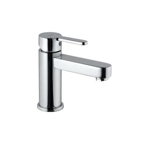 Jaquar Fusion Single Lever Extended Basin Mixer (Height-85Mm) Without Popup Waste System With 450Mm Long Braided Hoses