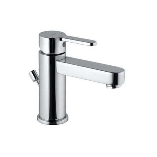 Jaquar Fusion Single Lever Extended Basin Mixer (Height-85Mm) With Popup Waste System With 450Mm Long Braided Hoses