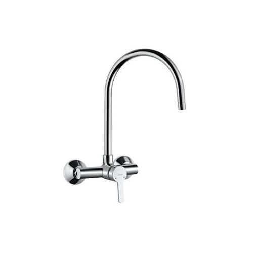 Jaquar Fusion Single Lever Sink Mixer With Swinging Spout On Upper Side (Wall Mounted Model) With Connecting Legs & Wall Flanges