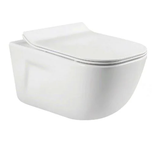 Parryware Grand Hi Jet Wall Hung Rimless WC P-Trap