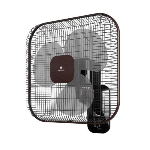 Havells Aindrila 400mm Wall Fan Brown Black