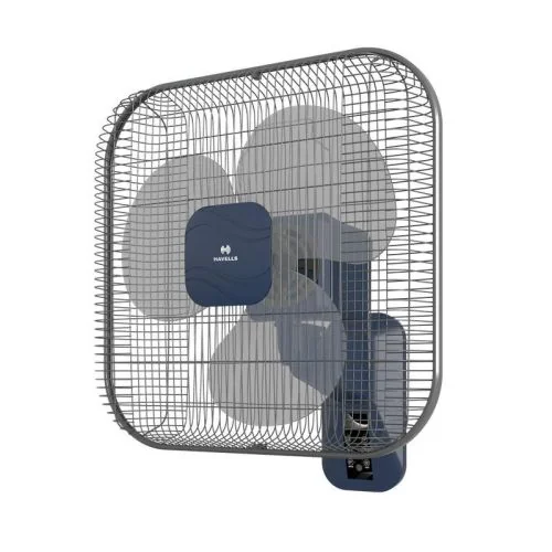 Havells Aindrila 400mm Wall Fan Dark Blue Grey