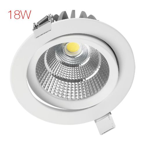 Havells Led Crysta Cob Swivel Spotlight 18 W 4 K 