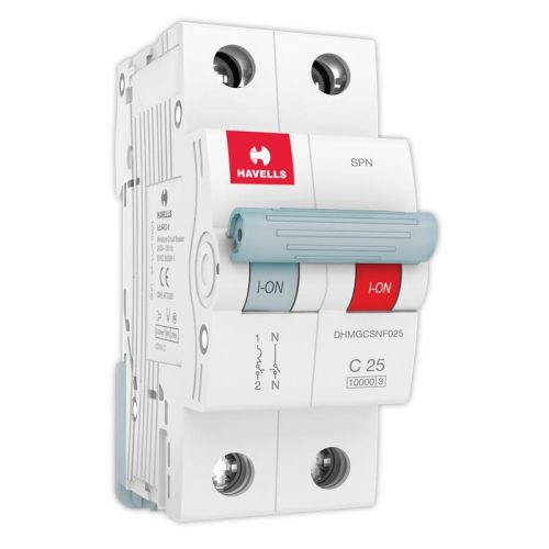 Havells MCB Single Pole Neutral SPN C Curve