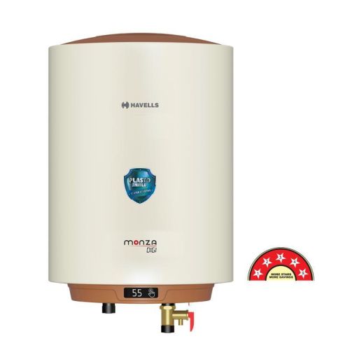 Havells Monza Digi 10 L Ivory- Brown Water Heater