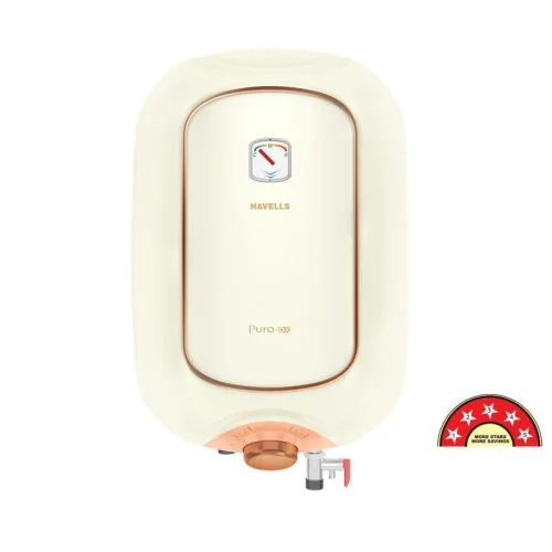 Havells Puro Dx 15L Ivory Pink Water Heater