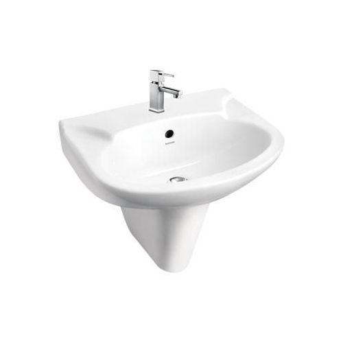 Hindware Alto  Pedestal Basin Starwhite (10091 + 11027)